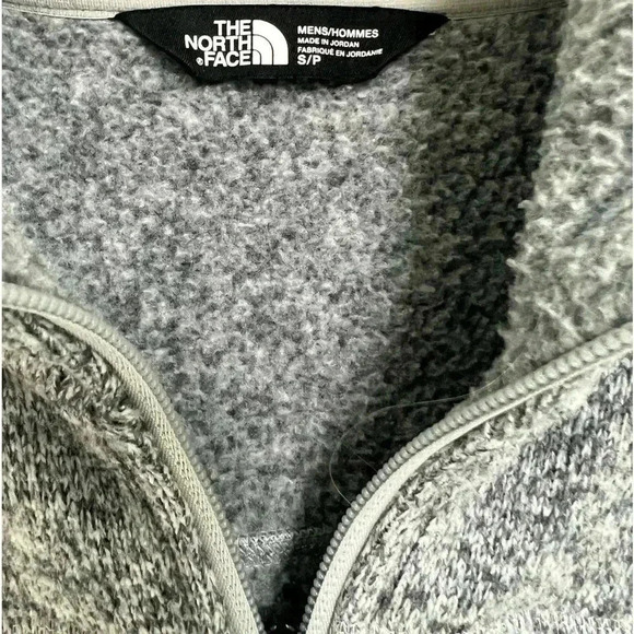 The North Face Gray 1/4 Zip Pullover Size Small - Picture 7 of 9